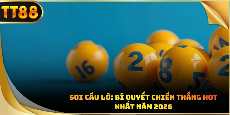 Soi cầu lô